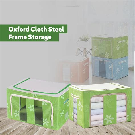 box cloth metal framework|Oxford Cloth Steel Frame Storage Boxes .